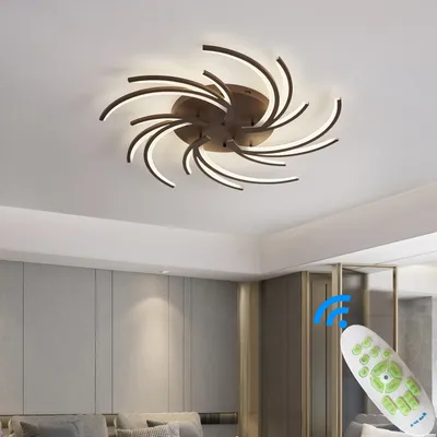 Euroton LED Deckenleuchte Mit Fernbedienung – Lichtfarbe & Helligkeit Stufenlos Einstellbar