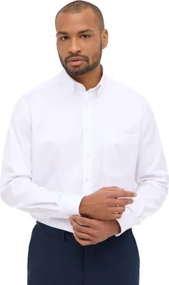 Produktbild von Eterna Button-Down-Hemd Comfort Fit weiß Baumwolle bügelfrei