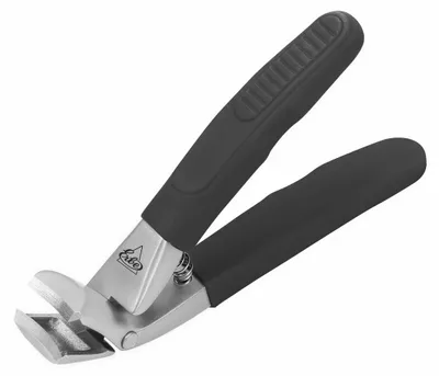 Produktbild von ERBE Nagelknipser mit Soft-Grip, 8,5 cm, Schwarz, Edelstahl INOX