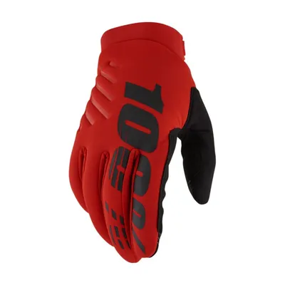 Produktbild von 100% SPEEDLAB Langfinger-Fahrradhandschuhe - BRISKER - Rot M