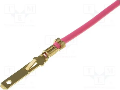 Immagine prodotto di 10 connettori a spina con cavo da 135 mm, standard ISO. Compatibili con: 331230, 331321, 331322. Connettori per auto.