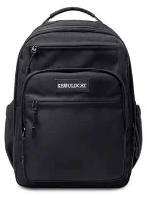 Produktbild von Tagesrucksack mit Laptopfach für 15,6 Zoll, wasserdichtes Polyester, Schwarz