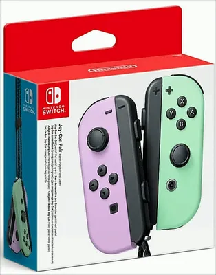 Image de Contrôleur Switch Joy-Con 2er pastell lila/grün