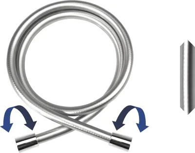 Obrázok produktu pre STEDO Brauseschlauch "Silver"  1250mm ASW