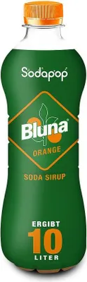 Produktbild von SODAPOP BLUNA Orange Sirup 500ml für 10 Liter