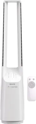 Produktbild von Auronic Turmventilator - Bladeless Modell - Luftkühler - Bodenventilator - Leiser Standventilator - 101 cm - 6 Geschwindigkeiten - Fan - Mit Timer - 39 dB - Weiß