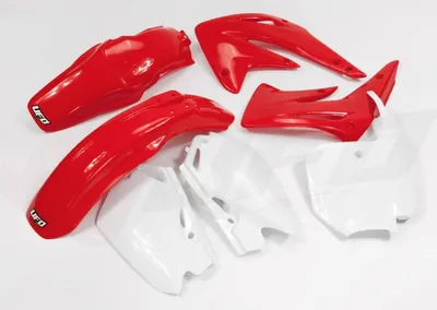 Obrázok produktu pre Ufo Komplet Plastików Honda Cr 85 '03-'17 Kolor Oem (Czerwony/Biały) (Ho109E999)