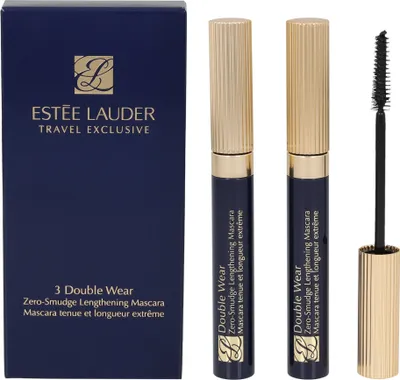 Produktbild von 3x6ml - #01 Black Mascara E.Lauder 3 Double Wear Travel Exclusive Trio Set