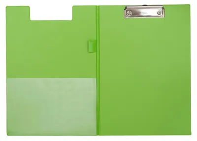 Produktbild von MAUL Schreibmappe A4 Hochformat Karton Folie hellgrün