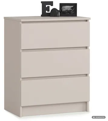 Immagine prodotto di Comò K60 Cashmere 60 cm 3 cassetti 60x40x77 cm
