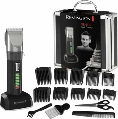Obrázek produktu pro Remington HC5810, Černá, Šedá, Válec, 0,8 mm, 4 cm, Nabíjecí, Výkon, Napájení/baterie