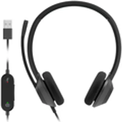 Image de Cisco Headset 322, filaire, bureau/centre d'appels, 50 - 18000 Hz, 121 g, casque, noir