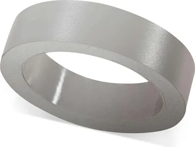Produktbild von ben+camilla.com Kantenumleimer selbstklebend | Hellgrau Perl 18mm x 5m | Sofort Einsatzbereit - Einfach Überkleben