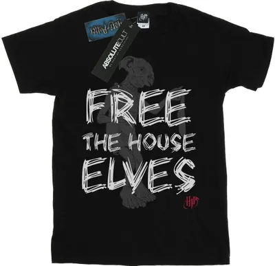 Produktbild von Harry Potter - "Free The House Elves" T-Shirt für Herren BI28968 (XXL) (Schwarz)
