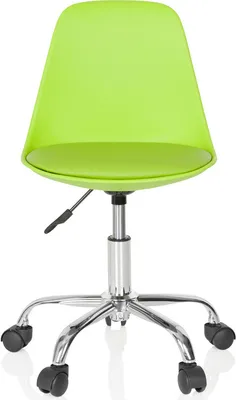Obrázek produktu pro hjh OFFICE dětská otočná židle FANCY II dětská kancelářská židle výškově nastavitelná bez područek Imitace kůže