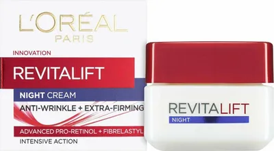 Produktbild von LOREAL PARIS L'Oreal Paris Revitalift Nachtcreme, 50 ml
