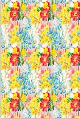 Produktbild von MuchoWow® Poster Blumen - Frühling - Collage 60x90 cm - Wanddekoration