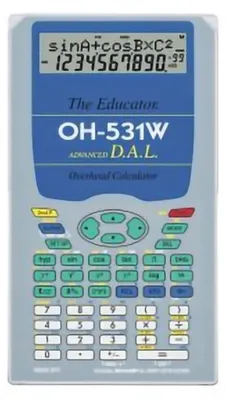 Produktbild von Sharp OH-531 W Overheadversion des EL-531 WH/EL-531 WG mit Hardschalenetui