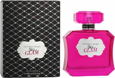 A perfume bottle and its box are displayed side-by-side against a white background.