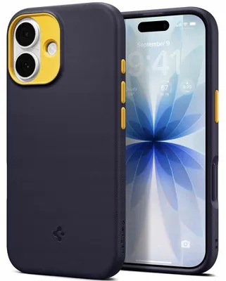 Produktbild von Spigen ACS10364, Cover, Apple, iPhone 17, 16 cm (6.3"), Navy