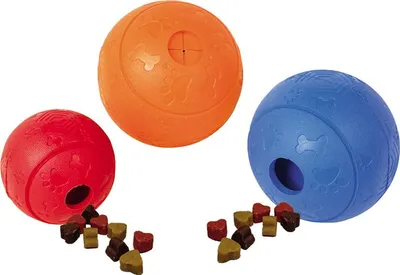 Produktbild von Nobby Rubber Snackball, Hund, Snack-Spielzeug, Gemischte Farben