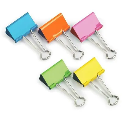 Immagine prodotto di RAPESCO FBC19COL Graffette RAPESCO a scomparsa, larghezza: 19 mm, colori assortiti