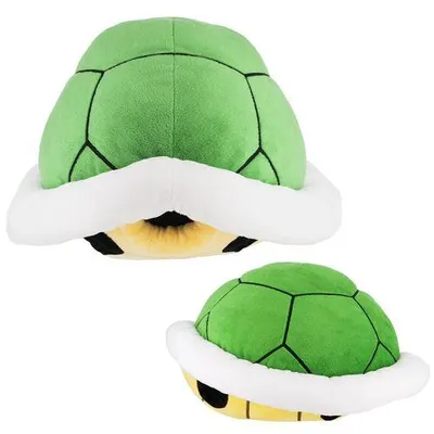 Productafbeelding van Pluche knuffel - Super Mario Schildpad 40 cm, groen