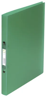 Immagine prodotto di Q-Connect® KF02911 Raccoglitore ad anelli trasparente - A4, 2 anelli, Ø 16 mm, verde-trasparente