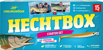 Produktbild von Lieblingsköder Hechtbox - Angelset zum Hechtangeln