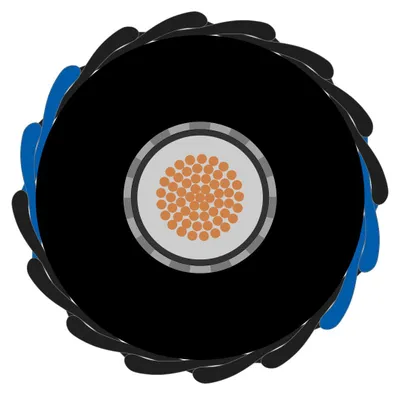 Produktbild von Instrumentenkabel SC-Classique; 1 x 0,50 mm²; PVC + Gewebe Ø 6,50 mm; schwarz