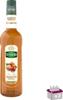 Image de Lot 3 - Teisseire - Sirop de noisette - 70cl
