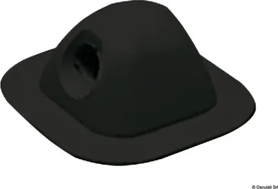 Produktbild von Leinendurchführung 96x96 mm schwarz , 1 Stück