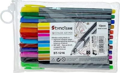 Zdjęcie produktu dla Cienkopisy 12 kolorów - ADAR
