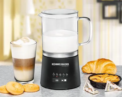 Produktbild von Milchaufschäumer MS 625, elektrisch, 500 ml zum Verrühren, Glaskanne, 250 ml zum Schäumen, 5 Programme, heiß & kalt schäumen oder verrühren