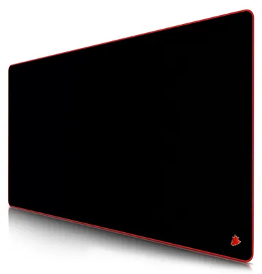 Zdjęcie produktu dla Titanwolf Gaming Mousepad, XXXL Speed Mousepad 1200 x 600 mm, Szybkość i precyzja, Symbol Red