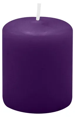 Produktbild von Stumpenkerzen 60 x Ø 50 mm, Violett, 16 Stück
