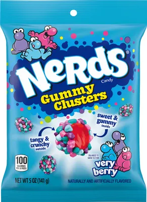Produktbild von Nerds Gummy Clusters Very Berry 141g