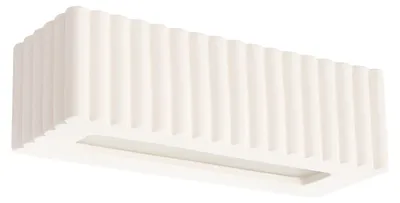 Immagine prodotto di Lampada da parete in Vetroceramica RIGATA 1xE27 15W Vetroceramica 10x12x34cm Sollux Lighting