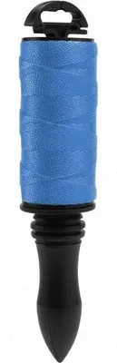 Produktbild von HÖGERT TECHNIK - Maurerschnur auf Spule, Maurerschnur blau, Reißfest und elastisch, Bauschnur auf Spule, Pflasterschnur auf Spule, ? 1,5 mm, 100 Meter lang