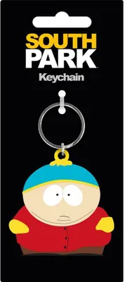 Produktbild von South Park -  PVC Schlüsselanhänger PM11740 (Einheitsgröße) (Rot/Blau/Braun)