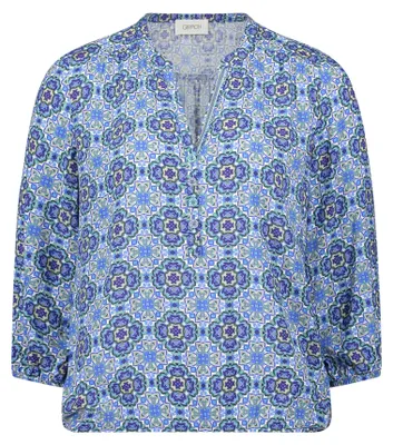Produktbild von Cartoon Bluse Kurz 3/4 Arm 8850 Blue/Green 46