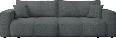 Produktbild von MIRJAN24 Sofa Furyn, Schlafsofa mit zwei Bettkästen und Schlaffunktion, Wellenfeder, zwei Dekorative Kissen (Farbe: Coral 80)