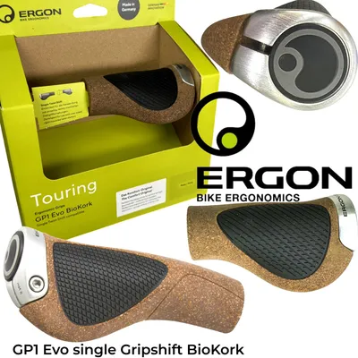 Produktbild von Ergon GP1-L BioKork Single Shift Mtb City Tour Ebike Fahrrad Griffe