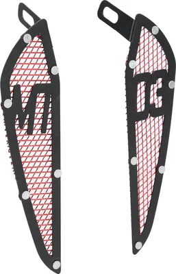 Obrázok produktu pre 2PCS motocyklovej palivovej nádrže s prívodom vzduchu hliníková náhrada pre MT03 2020-2021