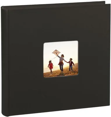 Immagine prodotto di Album fotografico grande - 100 pagine - nero - 30 x 30 cm