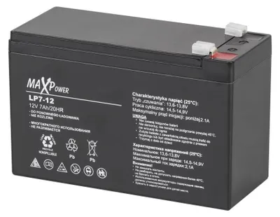 Obrázek produktu pro Rebel BAT0402 Gelový akumulátor 12V, 7Ah