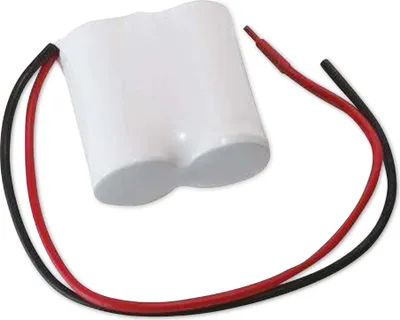 Produktbild von Q-BATTERIES Akku-Pack, 2,4 V, 4000mAh, NiCd F2x1, 2xD-Hochtemperaturzellen