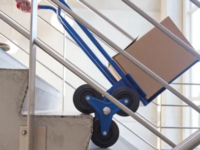 Produktbild von Treppensteigende 6-Rad-Sackkarre - max. 150 kg beladen