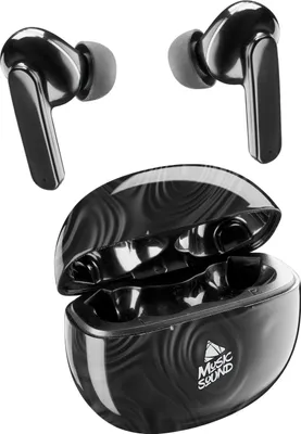Obrázok produktu pre Music Sound 8018080435119, True Wireless Stereo (TWS), Hovor / hudba, 87 g, Slúchadlá s mikrofónom, Čierna