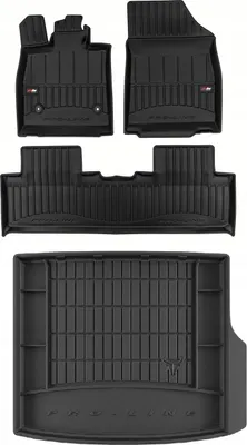 Produktbild von 3D SET BYD Seal U Fußmatten und Kofferraummatte ab 2024-